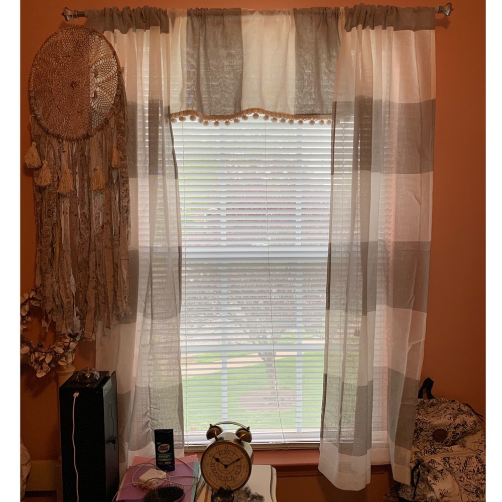 NWT Shimmer Cabana Stripe Panel Set